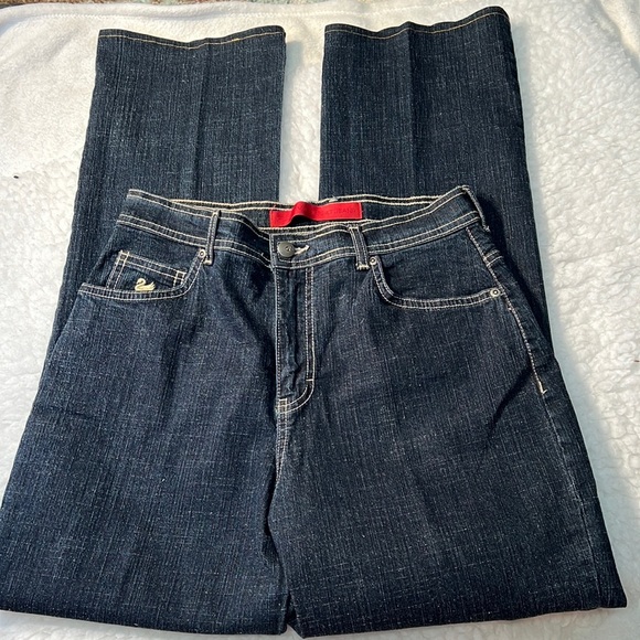 Gloria Vanderbilt Red Label Indigo Denim Straight Leg Jeans. Size 8. NWOT - Picture 1 of 6